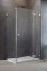 Radaway Essenza Pro Brushed Nickel Kdj kabina 80x110cm prawa szczotkowany nikiel 10097080-91-01R/10098110-01-01